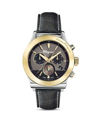 Salvatore Ferragamo 1898 Two Tone Chronograph, 42mm