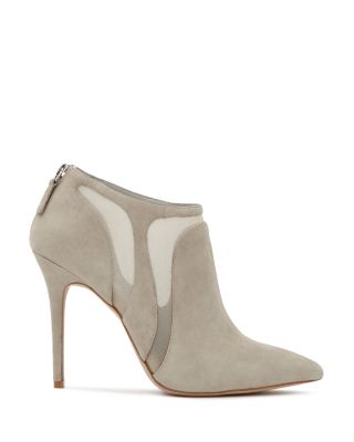 REISS Bay Mesh Paneled Ankle Booties