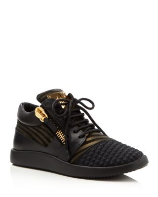 Giuseppe Zanotti Single G Lace Up Sneakers