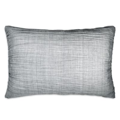 DKNY City Pleat Grey Shams