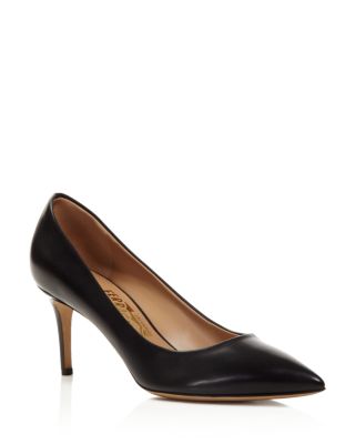 salvatore ferragamo pointed toe pumps