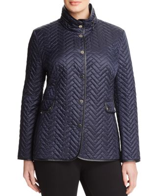 BASLER PLUS Manhattan Chevron Quilted Jacket