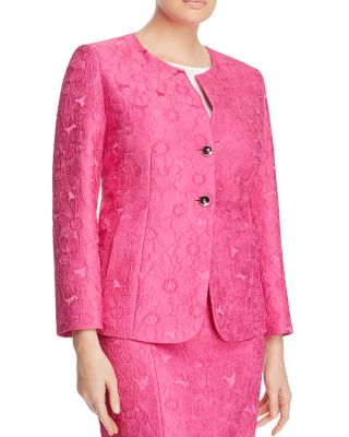 Marina Rinaldi Carmen Floral Cloqué Jacket