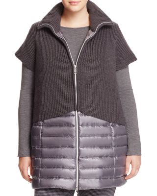 Marina Rinaldi Palio Quilted Long Jacket