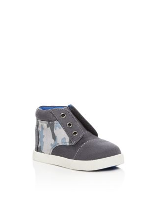 TOMS Boys' Paseo Camo Print High Top Sneakers - Walker