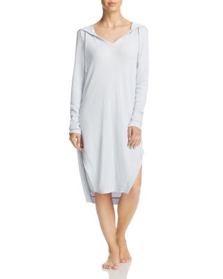 Yummie by Heather Thomson Waffle Hooded Nightshirt