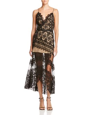 Jen's Pirate Booty Cathedral Lace Wrap Dress