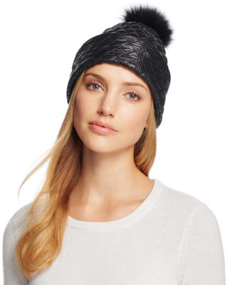 UGG® Quilted Hat with Pom-Pom