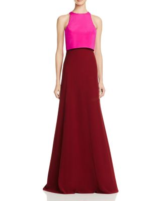 Jill Jill Stuart Color Block Gown - 100% Bloomingdale's Exclusive