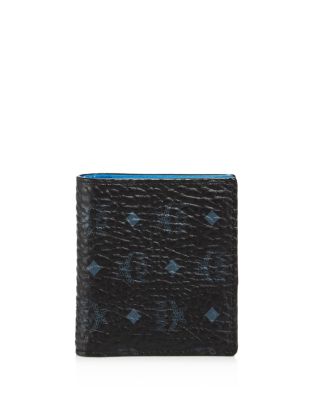 MCM Color Visetos Mini Bifold Wallet