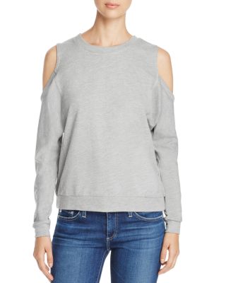 Alison Andrews Cold Shoulder Sweatshirt