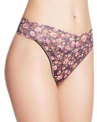 Hanky Panky Tearose Original-Rise Thong #6W1184