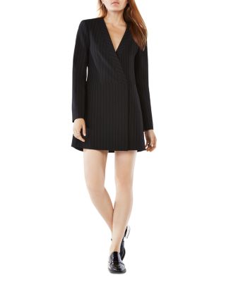 BCBGMAXAZRIA Waleska Pinstripe Dress