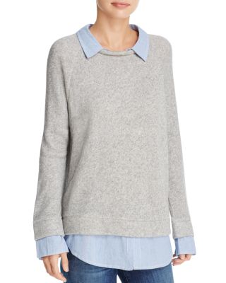 Soft Joie Diadem Layered-Look Sweater