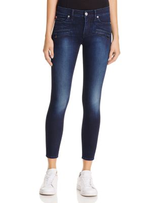 Hudson Mid Rise Ankle Skinny Jeans in Corps 2