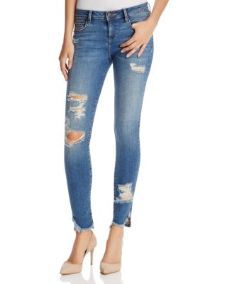 HIDDEN The Amelia Skinny Jeans in Medium Blue