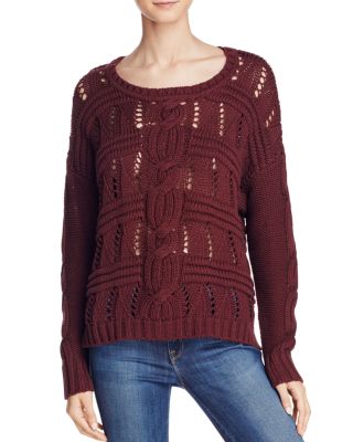 525 America Cabled Ottoman Sweater