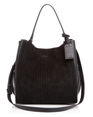 DKNY Suede Bucket Bag 