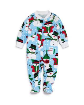 Sara's Prints Infant Unisex Snow Pals Footie - Sizes 6-24 Months