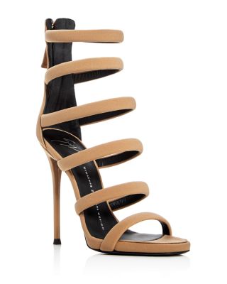 Giuseppe Zanotti Alien Multi Strap High Heel Sandals