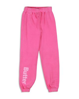 Butter Girls' Fleece Logo Sweatpants - Sizes S-XL 