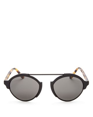 Illesteva Milan III Combo Round Sunglasses, 58mm