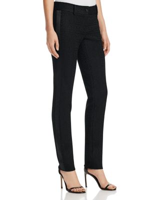 Michael Kors Textured Tuxedo Pants