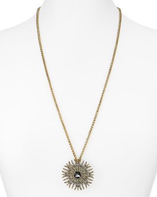 AQUA Inez Starburst Pendant Necklace, 27