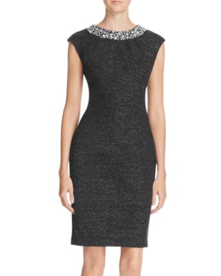 Eliza J Embellished Sheath Dress