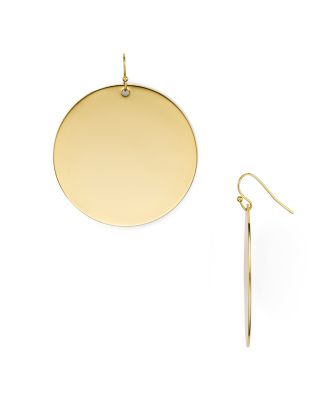 Argento Vivo Disc Earrings