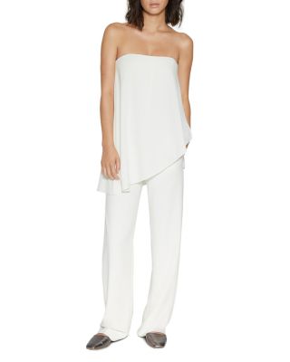 HALSTON HERITAGE Strapless Jumpsuit