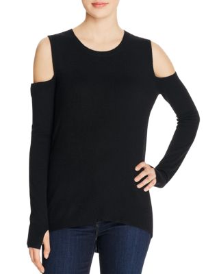 PAM & GELA Cold Shoulder Sweater