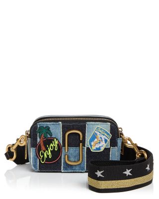 MARC JACOBS Snapshot Denim Camera Bag