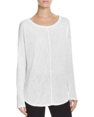 Velvet by Graham & Spencer Center Seam Tee - 100% Bloomingdale's Exclusive