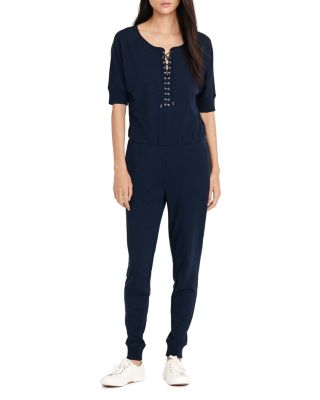 Lauren Ralph Lauren Lace-Up Jumpsuit