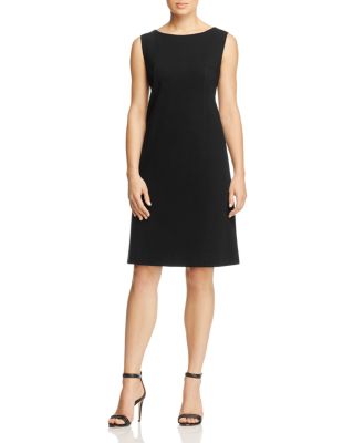 Lafayette 148 New York Sleeveless Boat Neck Dress