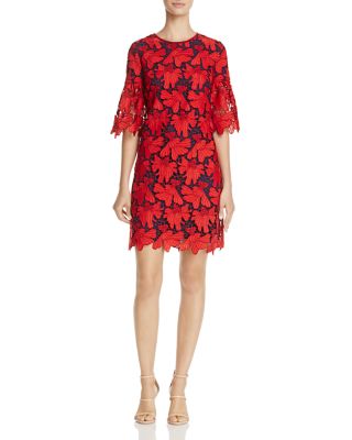 TORY BURCH NICOLA FLORAL LACE DRESS,39523