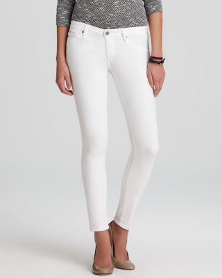 AG THE LEGGING ANKLE JEANS IN WHITE,AMW1389