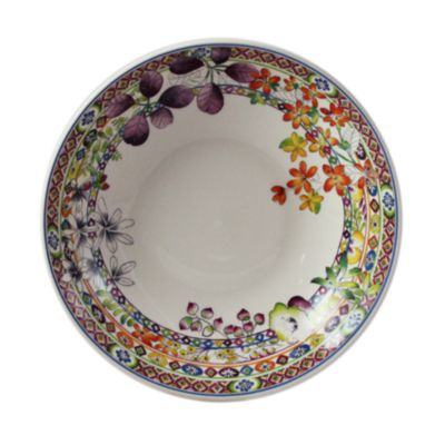 Gien France Bagatelle Pasta & Soup Plate