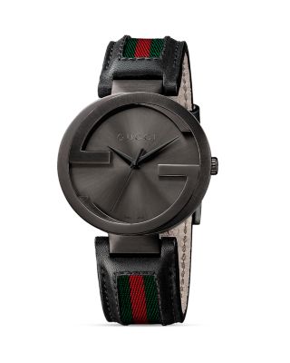 Gucci Interlocking PVD Watch, 42mm