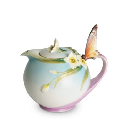 Franz Collection Papillon Butterfly Teapot