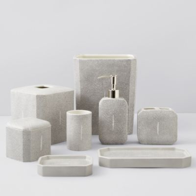 Kassatex Shagreen Bath Accessories