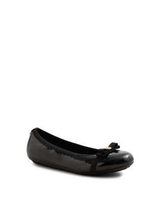 MICHAEL Michael Kors Girls' Mini Bow Ballet Flats - Little Kid, Big Kid