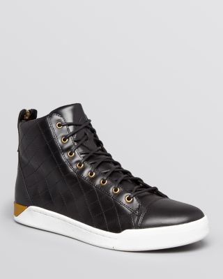 diesel tempus diamond high top sneakers