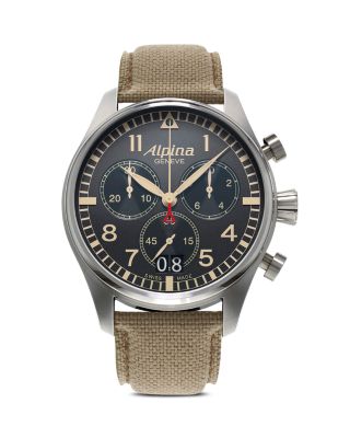 Alpina Alpina Startimer Pilot Quartz Chronograph, 44mm