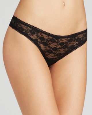 On Gossamer Lace Hip G-String #022601