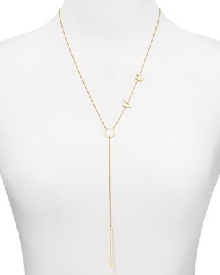 Jennifer Zeuner Love Y Necklace, 20