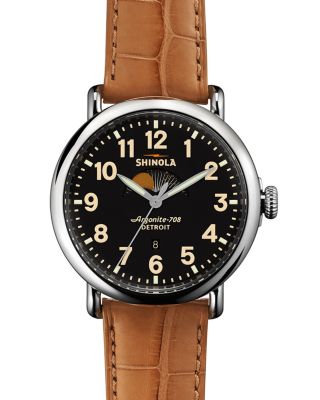 Shinola The Runwell Moon Phase Dial Watch, 41mm