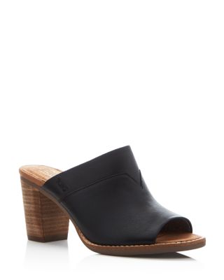 TOMS Majorca High Heel Slide Sandals