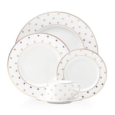 kate spade new york Larabee Road Gold Dinnerware